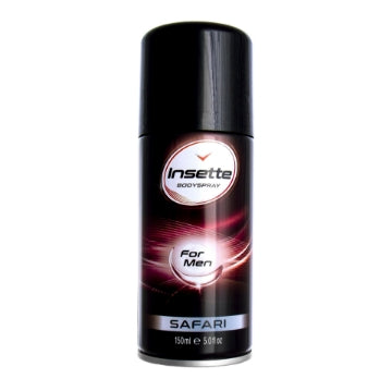 (12 x 150ml) INSETTE MENS BODYSPRAY - SAFARI