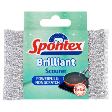 (6 x SINGLE) SPONTEX - BRILLIANT SCOURER