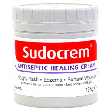 (12 x 125g) SUDOCREM - ANTISEPTIC CREAM