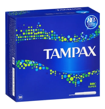 (8 x 20's) TAMPAX - SUPER