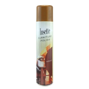(12 x 300ml) INSETTE FURNITURE POLISH - NATURAL