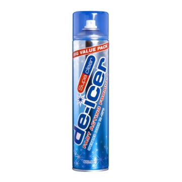 (12 x 600ml) SUPA CLEAR DE-ICER AEROSOL