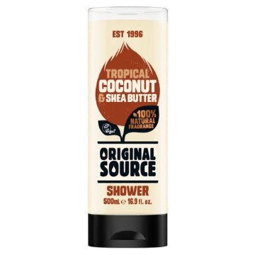 (6 x 500ml) ORIGINAL SOURCE - COCONUT & SHEA BUTTER