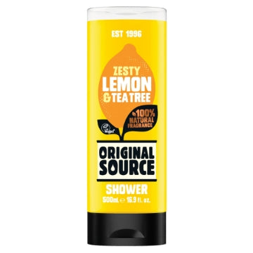 (6 x 500ml) ORIGINAL SOURCE - LEMON & TEA TREE