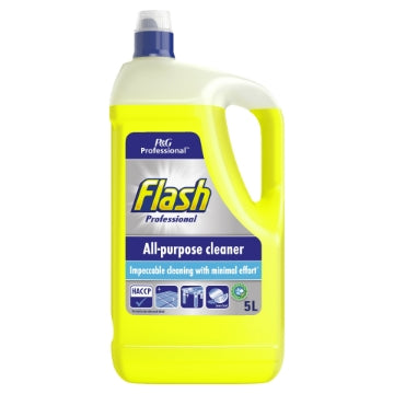 (2 x 5L) FLASH PROFESSIONAL ALL PURPOSE - LEMON