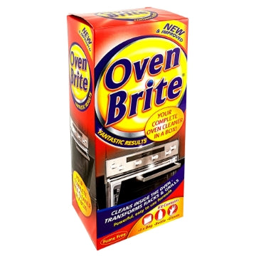 (12 x 500ml) OVEN BRITE - OVEN CLNR KIT BAG/GLVS/SOLUTION