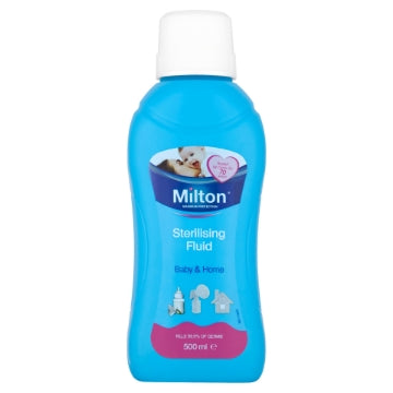 (6 x 500ml) MILTON -DISINFECT/STERILISING FLUID BABY