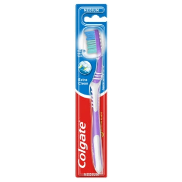 (12 x SINGLE) COLGATE TOOTHBRUSH - EXTRA CLEAN