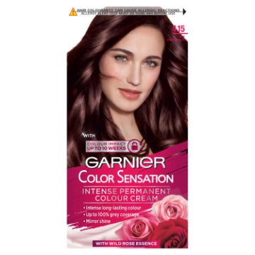 (3 x SINGLE) GARNIER COLOR SENSATION - ICY CHESTNUT 4.15