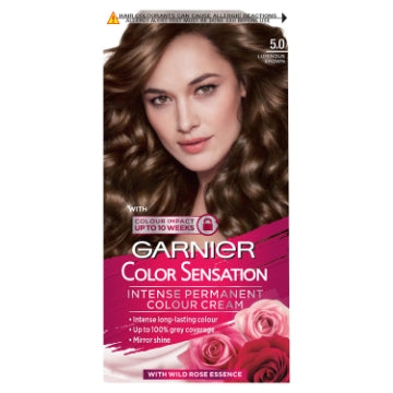 (3 x SINGLE) GARNIER COLOR SENSATION - LUMINOUS BROWN 5.0