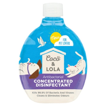 (5 x 500ml) COCO & LOLA - PET ANTIBAC CONC DISINFECTANT