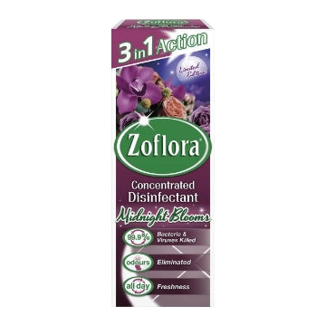 (12 x 500ml) ZOFLORA DISINFECTANT - MIDNIGHT BLOOMS
