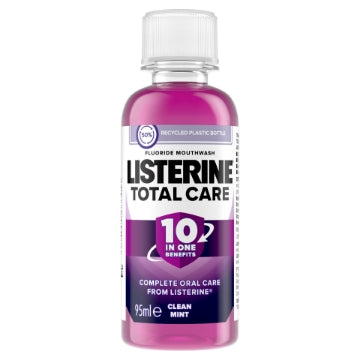(24 x 95ml) LISTERINE MOUTHWASH - TOTAL CARE CLEAN MINT