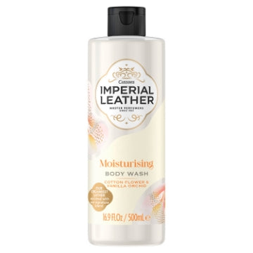 (6 x 500ml) IMPERIAL LEATHER BODYWASH MOISTURISING COTTON