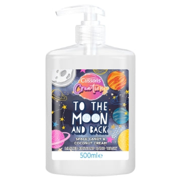 (6 x 500ml) CUSSONS CREATIONS HANDWASH MOON & BACK