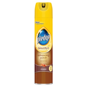 (6 x 250ml) PLEDGE POLISH WOOD - CLASSIC