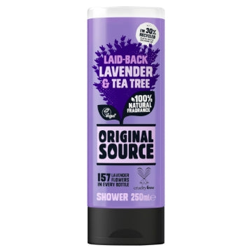 (6 x 250ml) ORIGINAL SOURCE - LAVENDER & TEA TREE