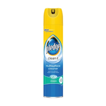 (6 x 250ml) PLEDGE MULTI SURFACE AEROSOL - CLASSIC