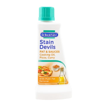 (6 x 50ml) DR BECKMANN STAIN DEVILS - FATS & SAUCES