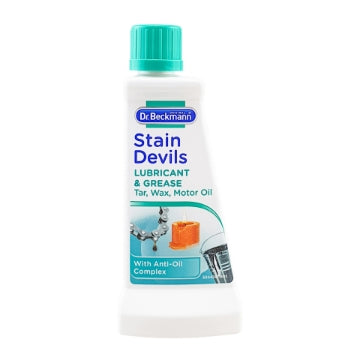 (6 x 50ml) DR BECKMANN STAIN DEVILS - LUBE GREASE OIL