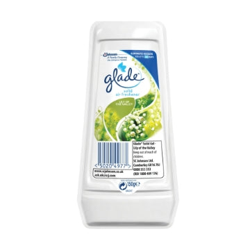 (8 x 150g) GLADE SOLID GEL - LILY OF THE VALLEY