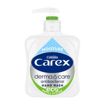 (6 x 250ml) CAREX HANDWASH - ANTI-BAC MOISTURE PLUS