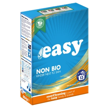 (6 x 884g) EASY WASHING POWDER - NON BIO 13W
