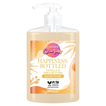 (6 x 500ml) CUSSONS CREATIONS HANDWASH VANILLA & SHEA