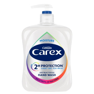 (6 x 500ml) CAREX HANDWASH - MOISTURE