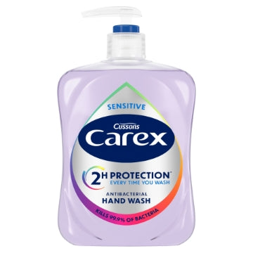 (6 x 500ml) CAREX HANDWASH - SENSITIVE