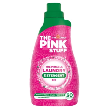 (8 x 960ml) STARDROPS PINK STUFF LAUNDRY LIQUID BIO 30w