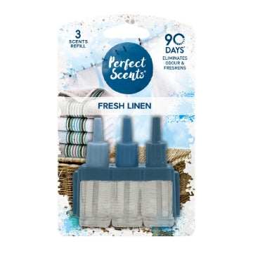 (12 x 3 SCENTS) PERFECT SCENTS 3 SCENTS - FRESH LINEN