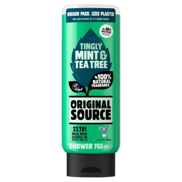 (6 x 750ml) ORIGINAL SOURCE - MINT & TEA TREE