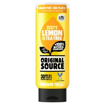 (6 x 750ml) ORIGINAL SOURCE - LEMON & TEA TREE