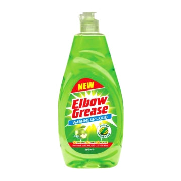 (12 x 600ml) ELBOW GREASE WASH UP LIQUID - APPLE