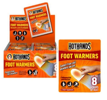 (40 x 2pads) HOTHANDS - FOOT WARMERS 8HRS