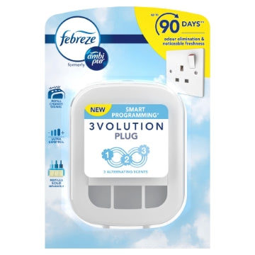 (3 x SINGLE) FEBREZE 3VOL - PLUG (DEVICE ONLY)