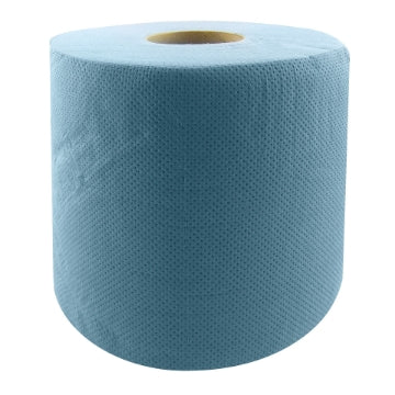 (6 x 80m) CENTREFEED BLUE EMBOSSED 80mx400sheets