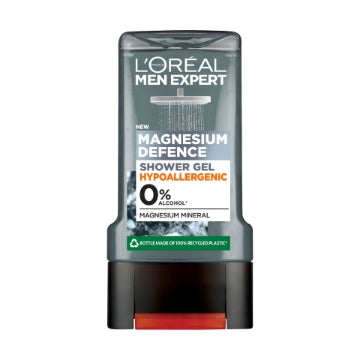 (6 x 300ml) L'OREAL MEN EXPERT SHOWER GEL - MAG HYPO