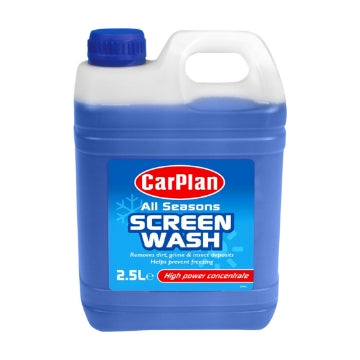 (6 x 2.5L) CARPLAN ALL SEASONS SCREENWASH CONCENTRATE