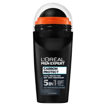 (6 x 50ml) L'OREAL MEN EXPERT ROLL ON - CARBON PROTECT