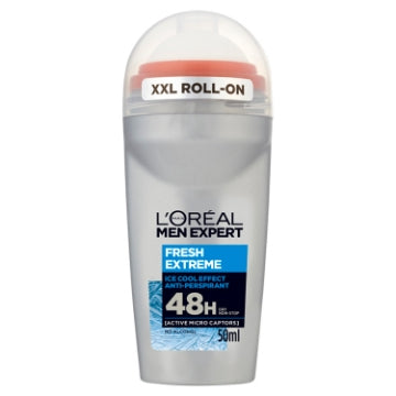 (6 x 50ml) L'OREAL MEN EXPERT ROLL ON - FRESH EXTREME