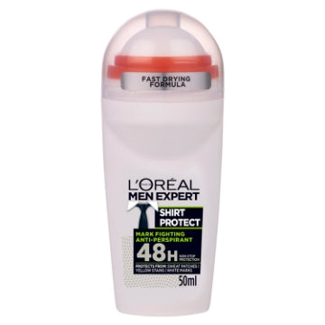 (6 x 50ml) L'OREAL MEN EXPERT ROLL ON - SHIRT PROTECT