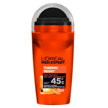 (6 x 50ml) L'OREAL MEN EXPERT ROLL ON - THERMIC RESIST