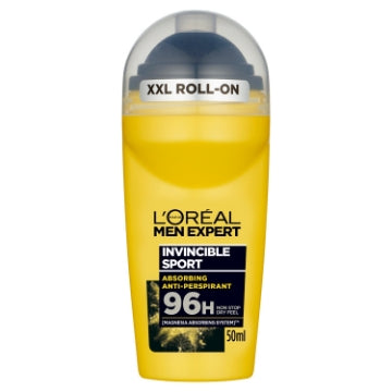 (6 x 50ml) L'OREAL MEN EXP ROLL ON - INVINCIBLE SPORT