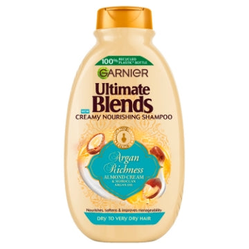 (6 x 400ml) ULTIMATE BLENDS ARGAN OIL & CREAM SHAMPOO