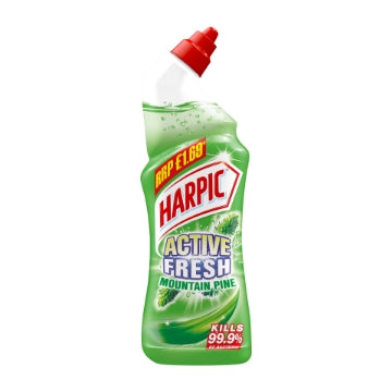 (12 x 750ml) HARPIC ACTIVE FRESH GEL - MOUNTAIN PINE