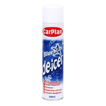 (12 x 600ml) CARPLAN BLUESTAR DE-ICER AEROSOL