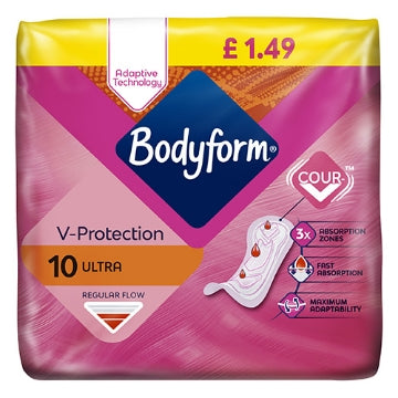 (12 x 10 pads) BODYFORM - ULTRA
