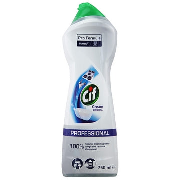 (8 x 750ml) CIF PROFESSIONAL CREAM CLEANER - ORIGINAL